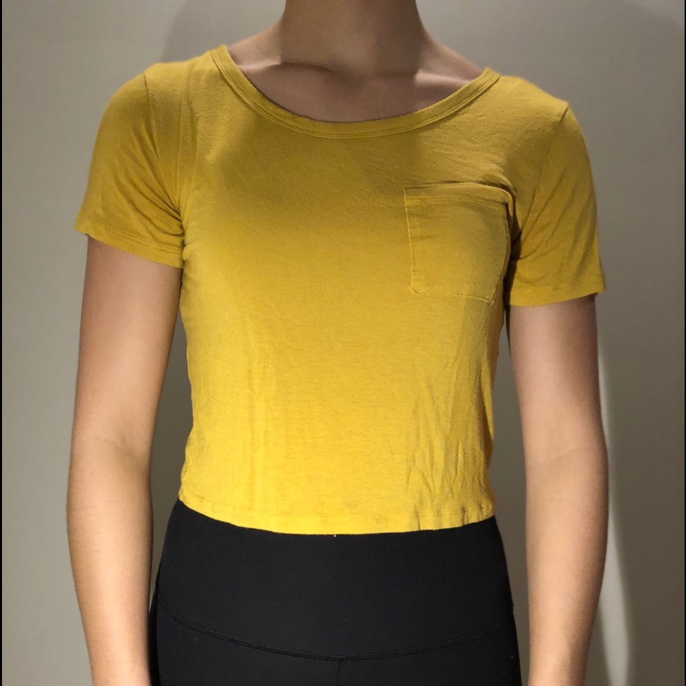 Open back tee